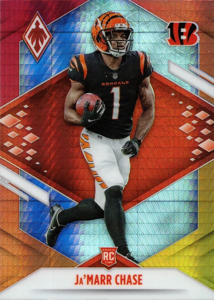 Amazon.com: 2021 Panini Phoenix Fire Burst Football #105 Ja'Marr