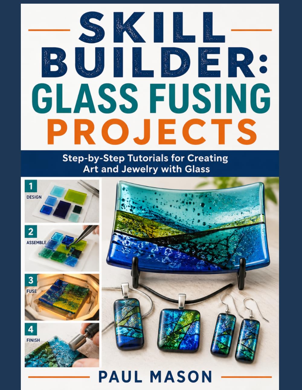 Skill Builder: Glass Fusing Projects: Step-by-Step Tutorials for Creating Art and Jewelry with Glass