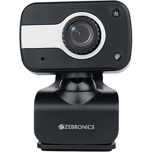 Zebronics Crystal Clear Webcam 0.3 MP