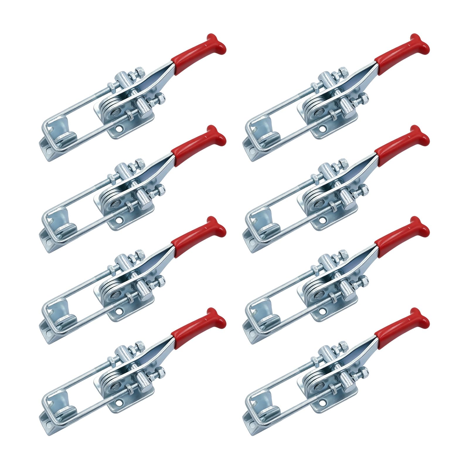 Shurhome Galvanized Iron S Multipurpose Heavy Duty Toggle Clamps Erosion Resistant Toggle Latches Clamps Suitable For Storage Boxes & Furniture Cabinet
