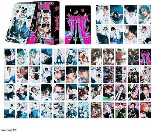 efoot 55 tarjetas fotográficas Stray Kids 2024 nuevo álbum de tarjetas Lomo, tarjetas para niños callejeros para regalo y colección de fanáticos