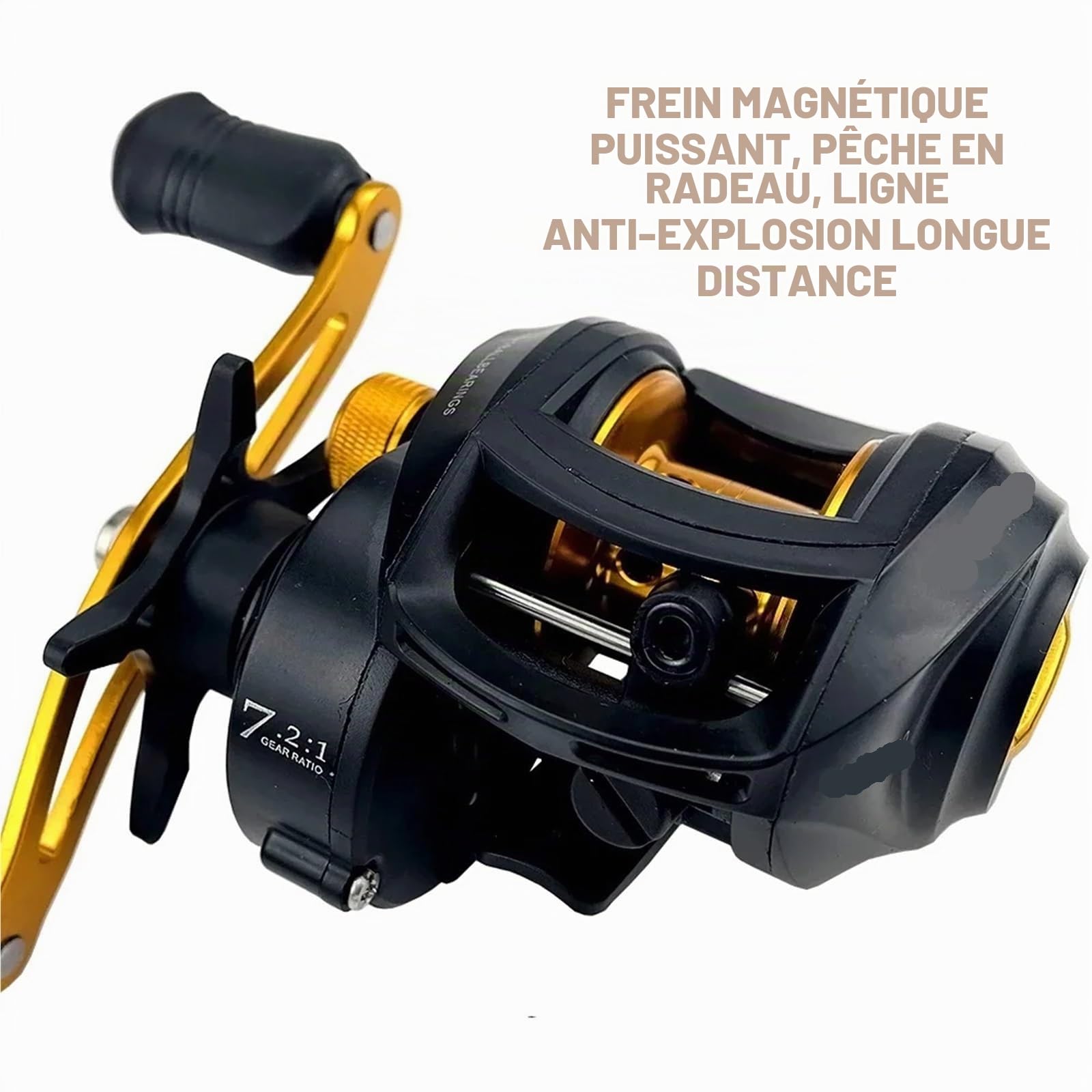 Canne à pêche Casting Combo Canne télescopique en Carbone et Moulinet Baitcasting Kit de Canne à pêche de Voyage Portable Poids d'appât 10-30g Kit Complet Canne à Pêche(1.8M,Purple)