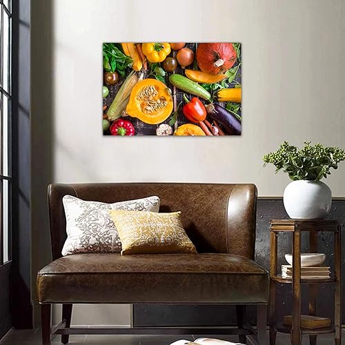 Vista 212 de Arte de decoración de pared para comedor, cocina, cocina, comedor, especias, verduras, cocina, comedor, decoración de pared, pintura artística