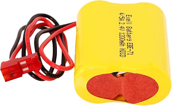 (5-Pack) Emergency/Exit Lighting Battery Fits and Replaces ANIC1158, Lithonia ELB2P401N, Powercell PCNA4/5-2-SR-LC