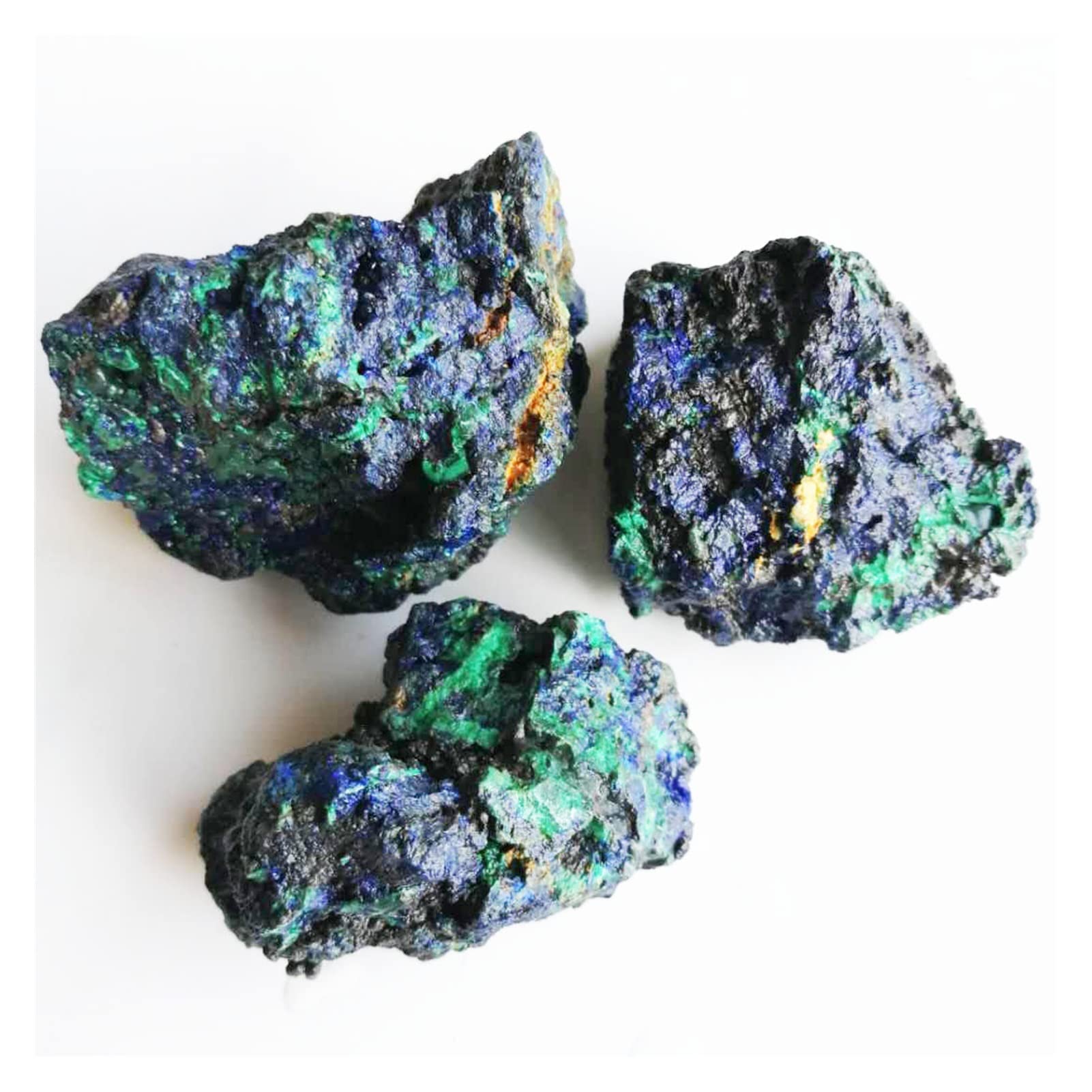 Géode de malachite naturelle brute SaDity pour collection de cristaux reiki