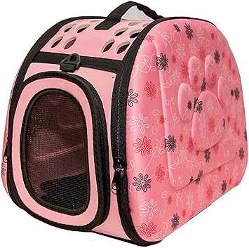 Kitty Flex Airline Approved Pet Carrier Soft Sided Collapsible Travel Bag for Cats & Small Dogs