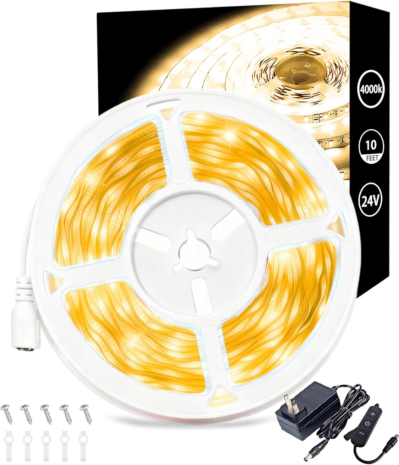 50 FT Warm White Led Lights Strip Rope Lights for Decorations Housewarming Party Indoor Decor Cuttable Strip Lights for Baby Room Bedroom Living Room Ceiling Wall