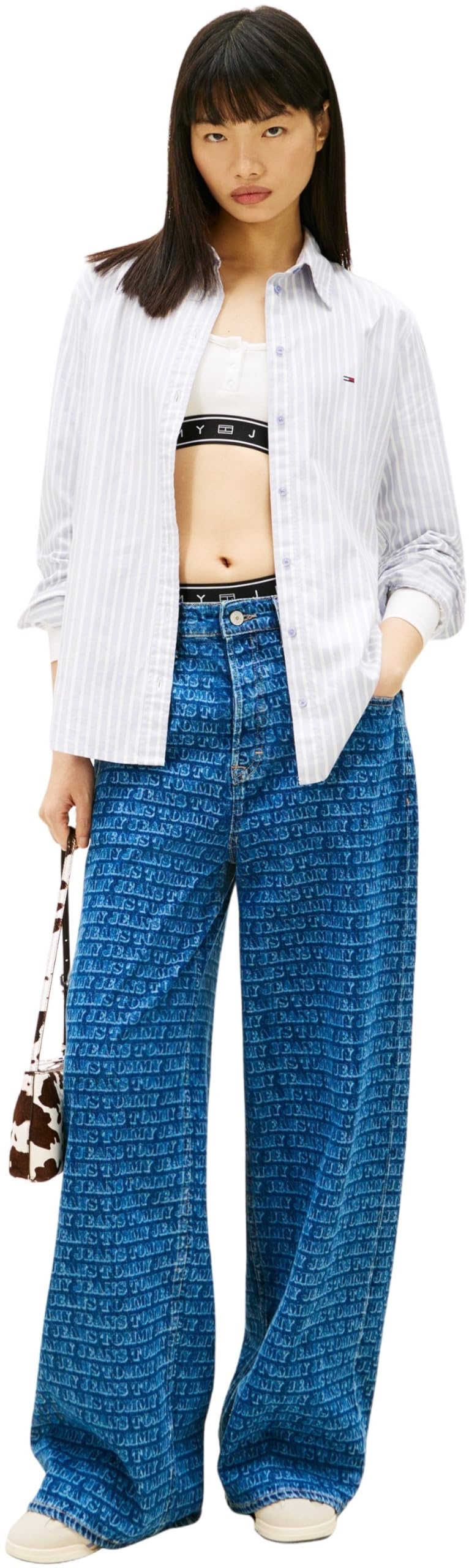 Tommy Jeans Damen Hemd Oxford Regular Fit