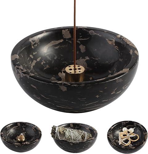 Miniatura 8 de D1131 Koville - Soporte de incienso de mármol de lujo