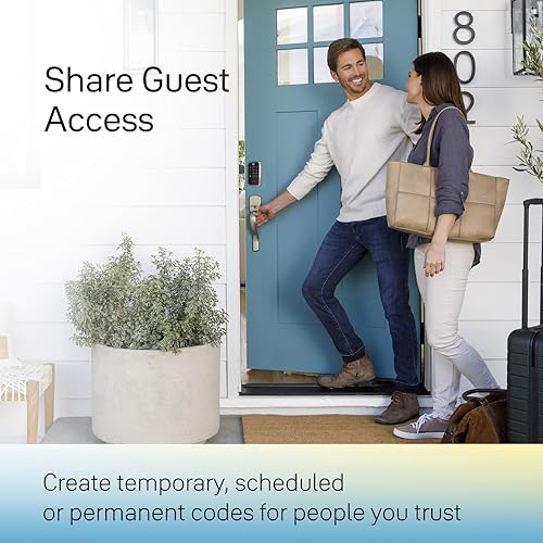 Miniatura 6 de Yale Assure Lock YRD430-F-WF1-0BP - Cerradura de puerta de entrada inteligente sin llave de bronce aceitado con teclado de pantalla táctil conectado