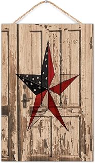 CustonCares Vintage Wood Wall Sign Texas Lone Star Home Map Wall Decor for Mantel Lone Star Southern Painted Wood Pallet Wall Plaque Sign Retro Wall Decor Sign for Bedroom 8x12in