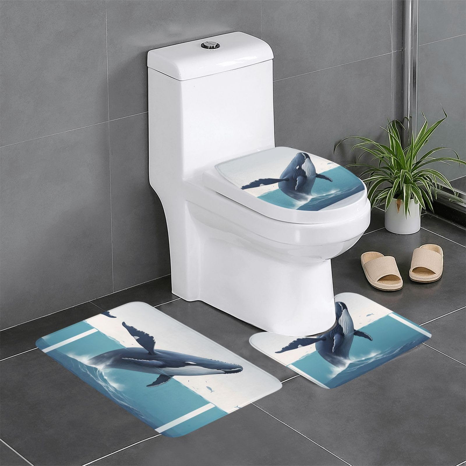 Tapis de salle de bain Pacifique pour décorer vos toilettes