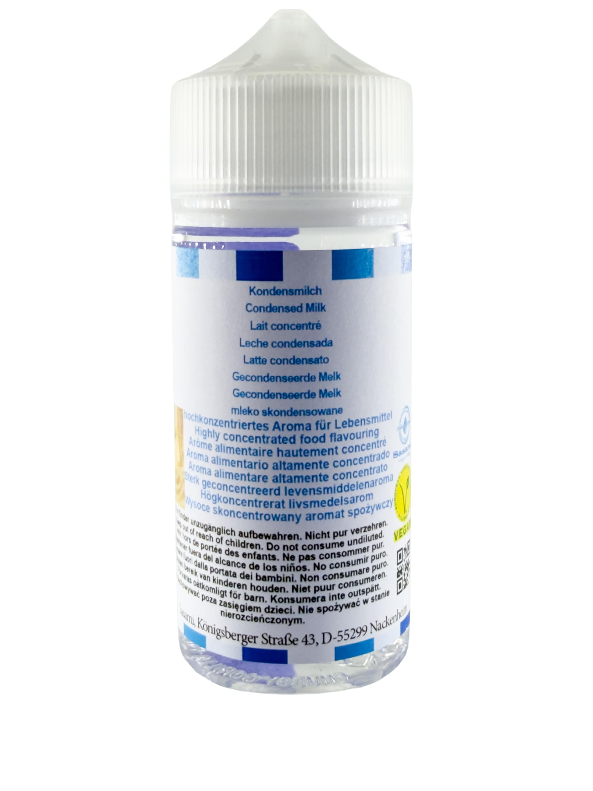 Kondensmilch Aroma Konzentrat - Vegan - Sasami - 100ml