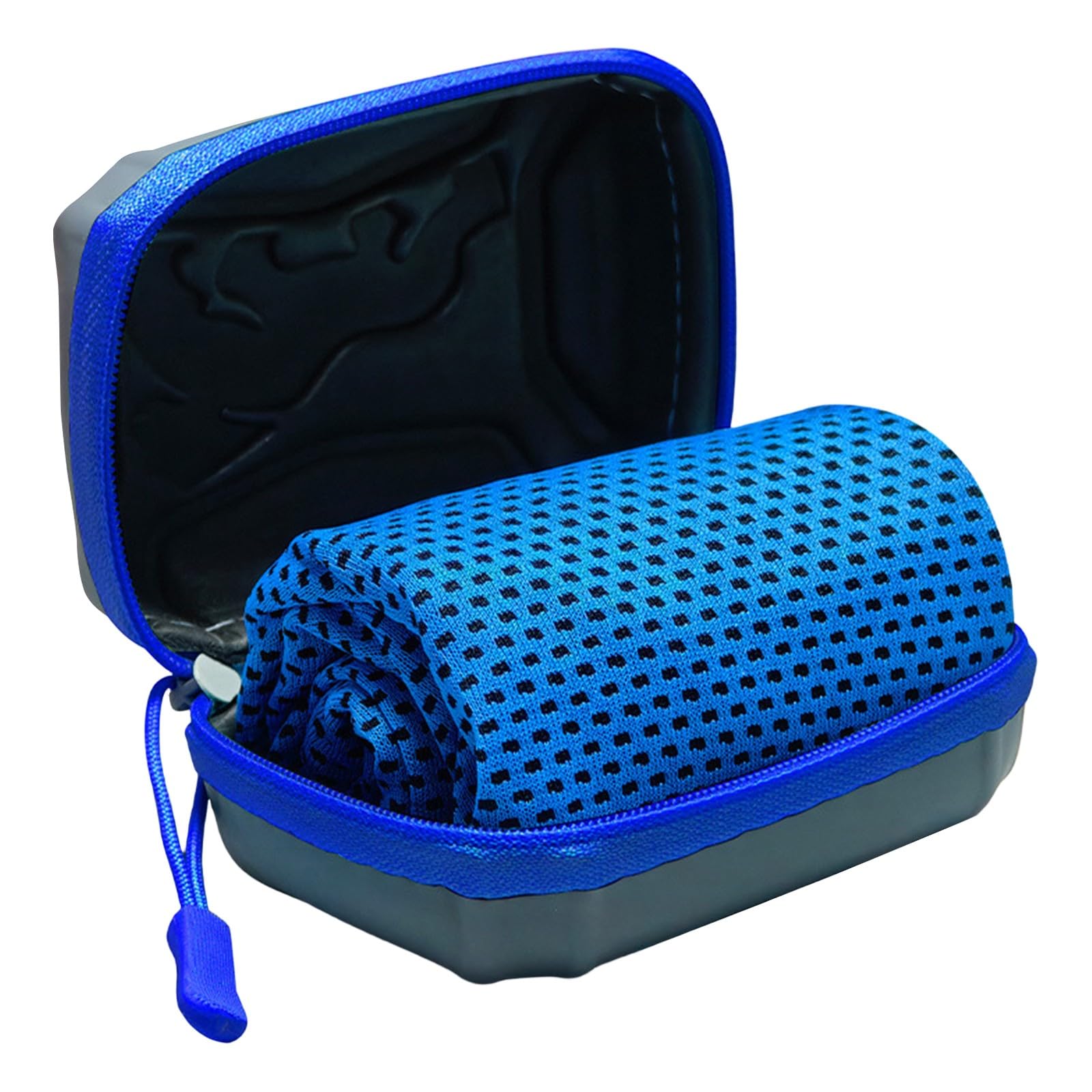 Cooling Towels Breathable Instant Quick Drying Soft to Touch,Ice Cool Microfibre Towel Cool Towels For Heat For Men Women Kids Gym Workout Running Yoga Camping 30x80cm (Dark Blue, one size)