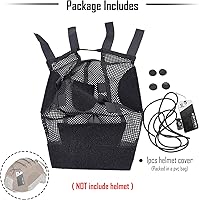 Vista 7 de ACTIONUNION Airsoft - Funda para casco de paintball táctico de malla transpirable