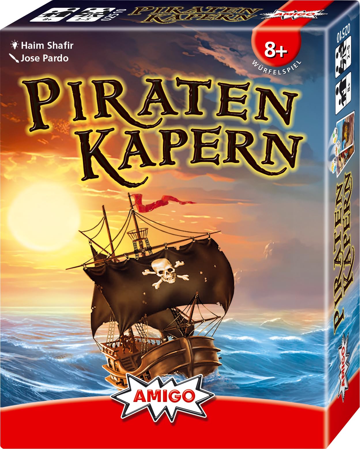 Amigo 02510 - Piraten Kapern Einzelpack, Gold