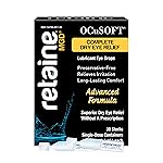 OCuSOFT Retaine MGD Ophthalmic Emulsion - Complete Dry Eye Relief - Soothes Red & Irritated Eyes - 30 Count Preservative-Free Single-Use Containers - 0.01 Fl Oz