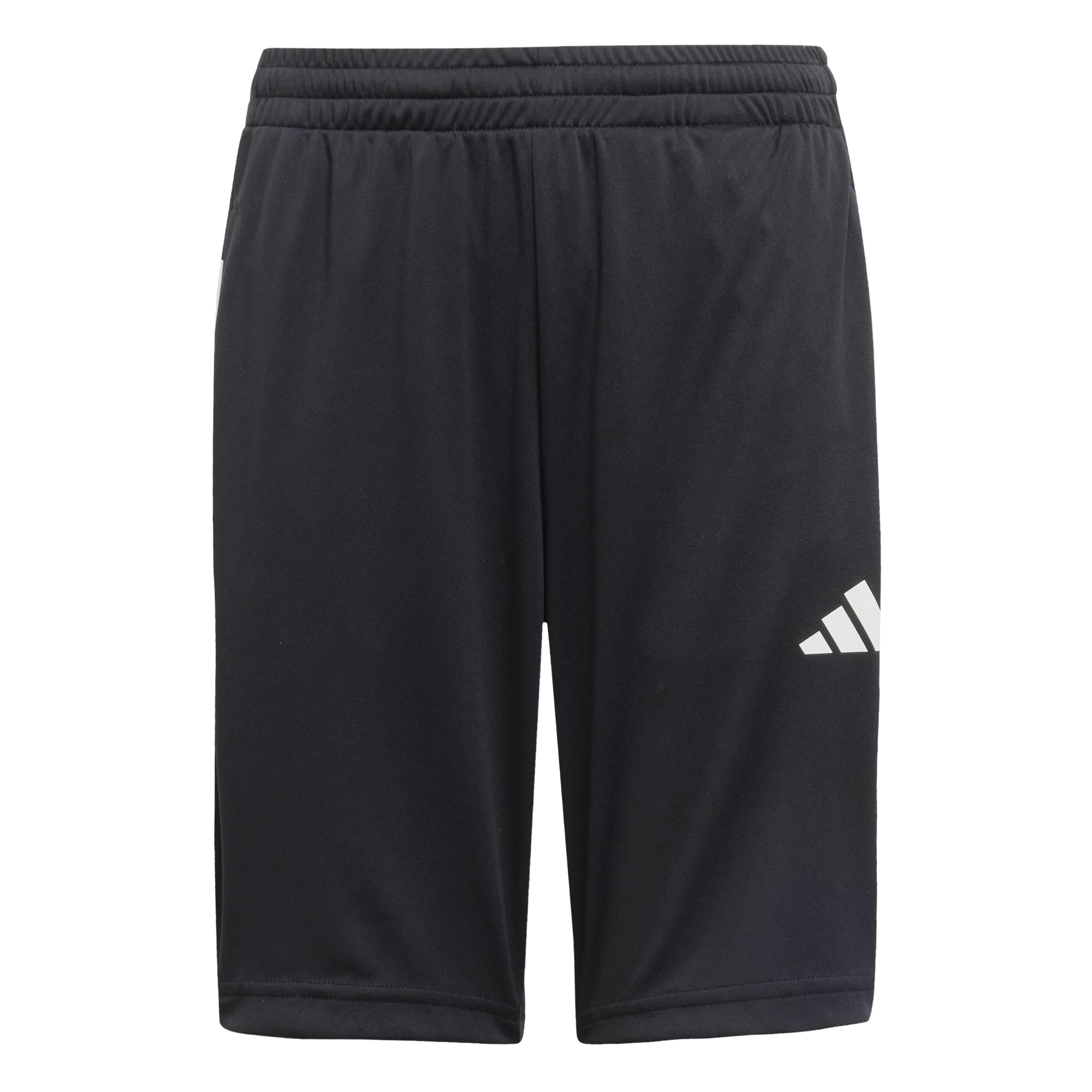 adidas Unisex Kids Train Essentials 3-Stripes Short Shorts, Black/White, 5-6 Years