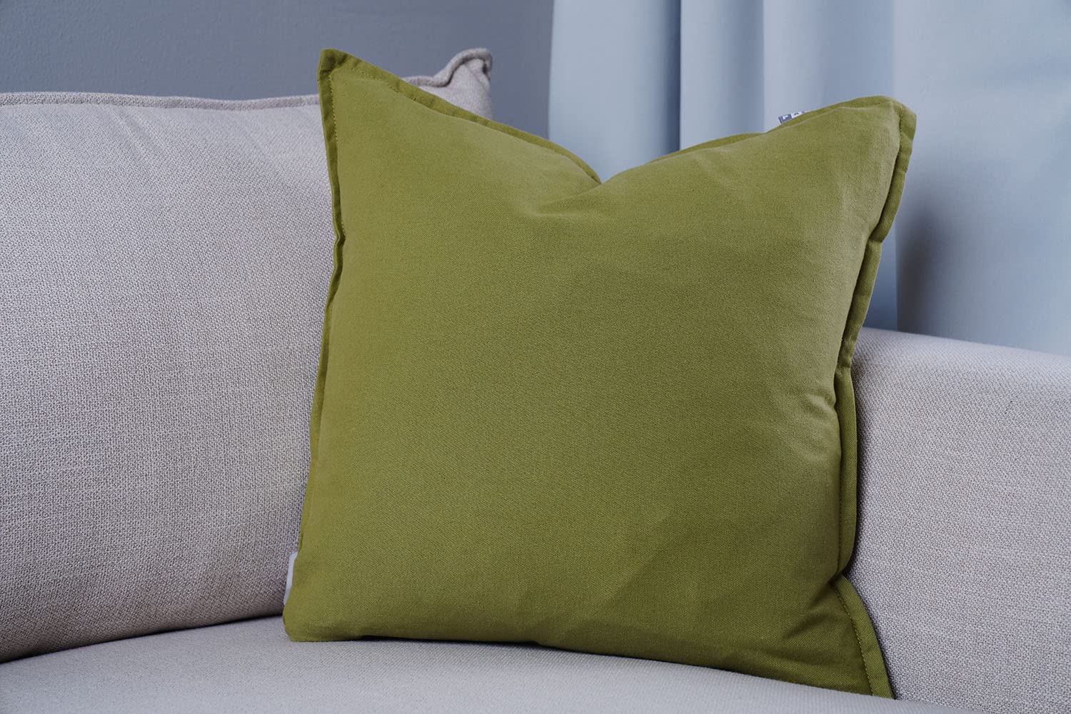 Pan Emirates Home Furnishings Tami Solid Cushion Cover 45X45 Green