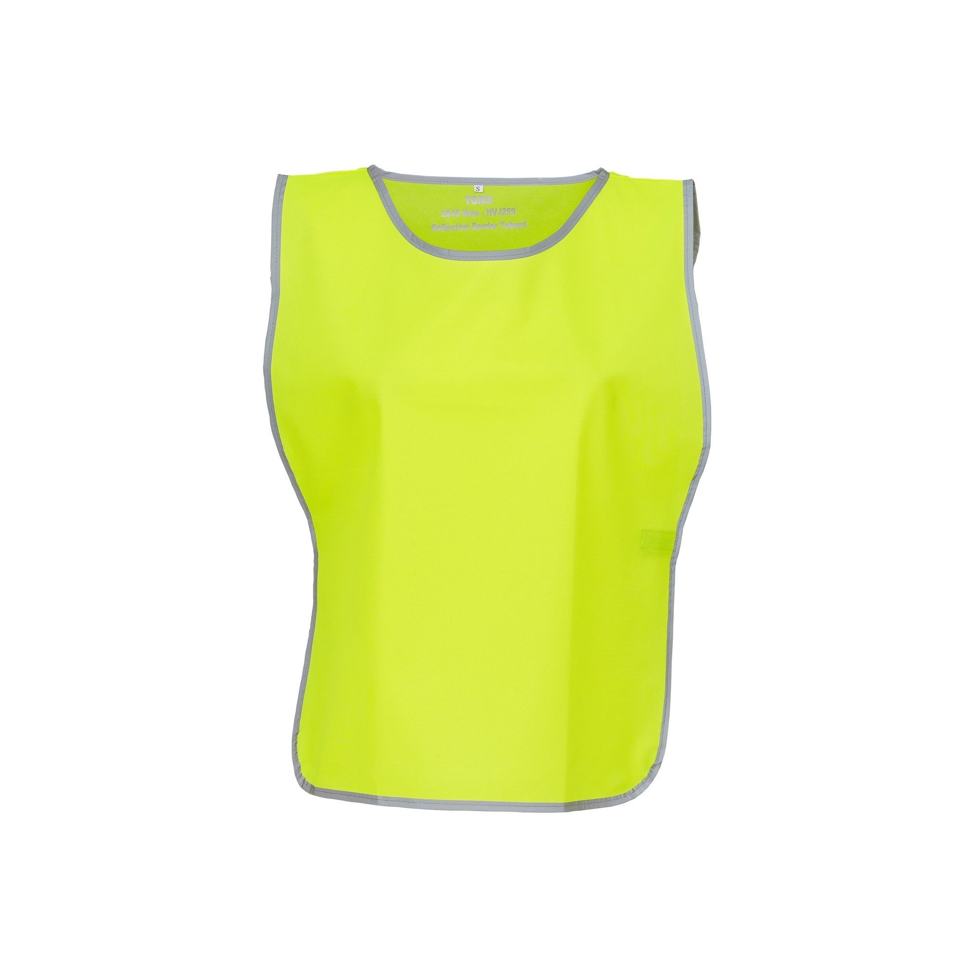 Yoko Hi Vis Reflective Border Tabard (L/XL) (Hi-Vis Yellow)