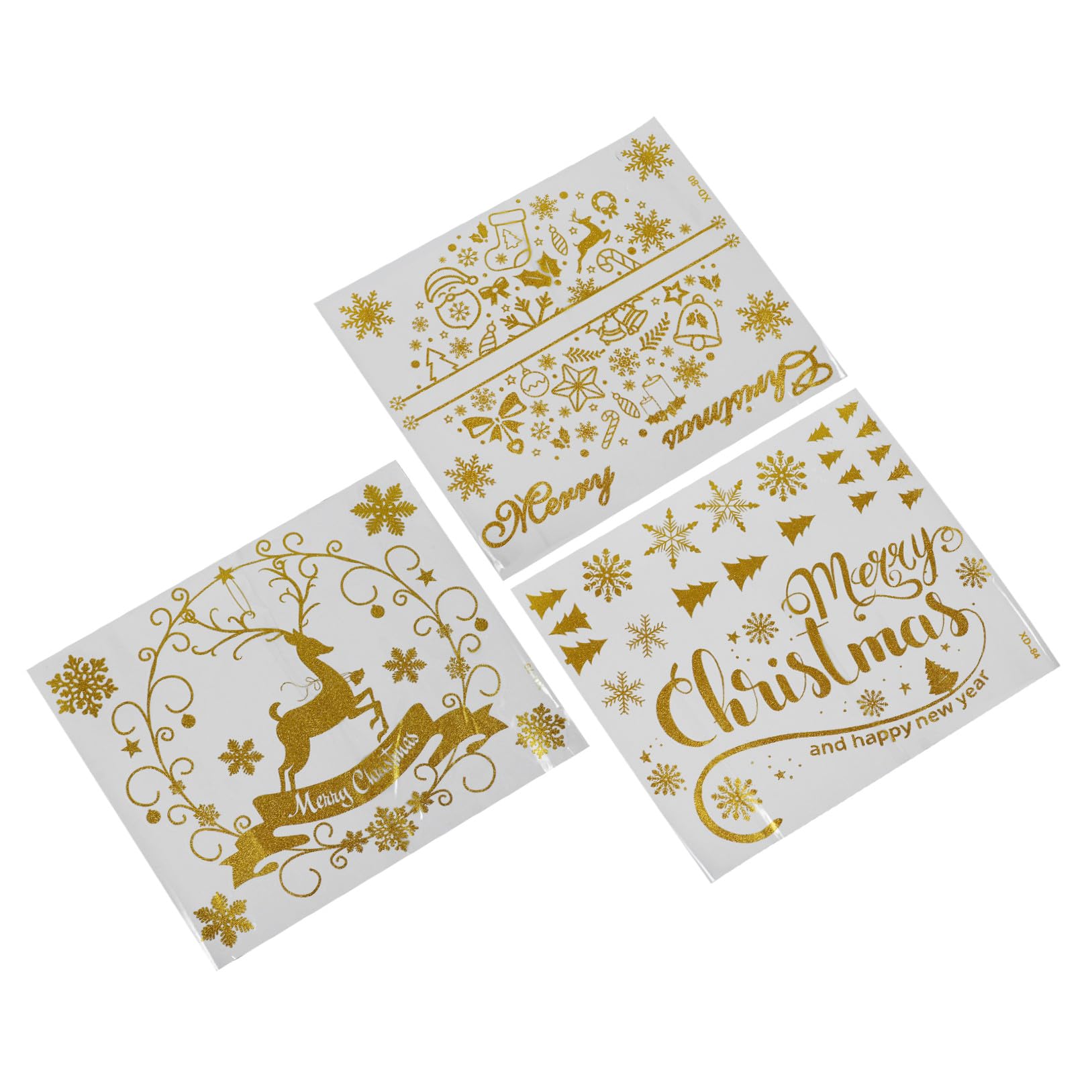 IMIKEYA 9 Stk Weihnachtsaufkleber Weihnachten Schneeflocke Fenster Haftet Weihnachtsschneeflockenaufkleber Weihnachtsfeierdekorationen Winterdeko Für Zu Hause Weihnachtsfenster Haftet Pvc