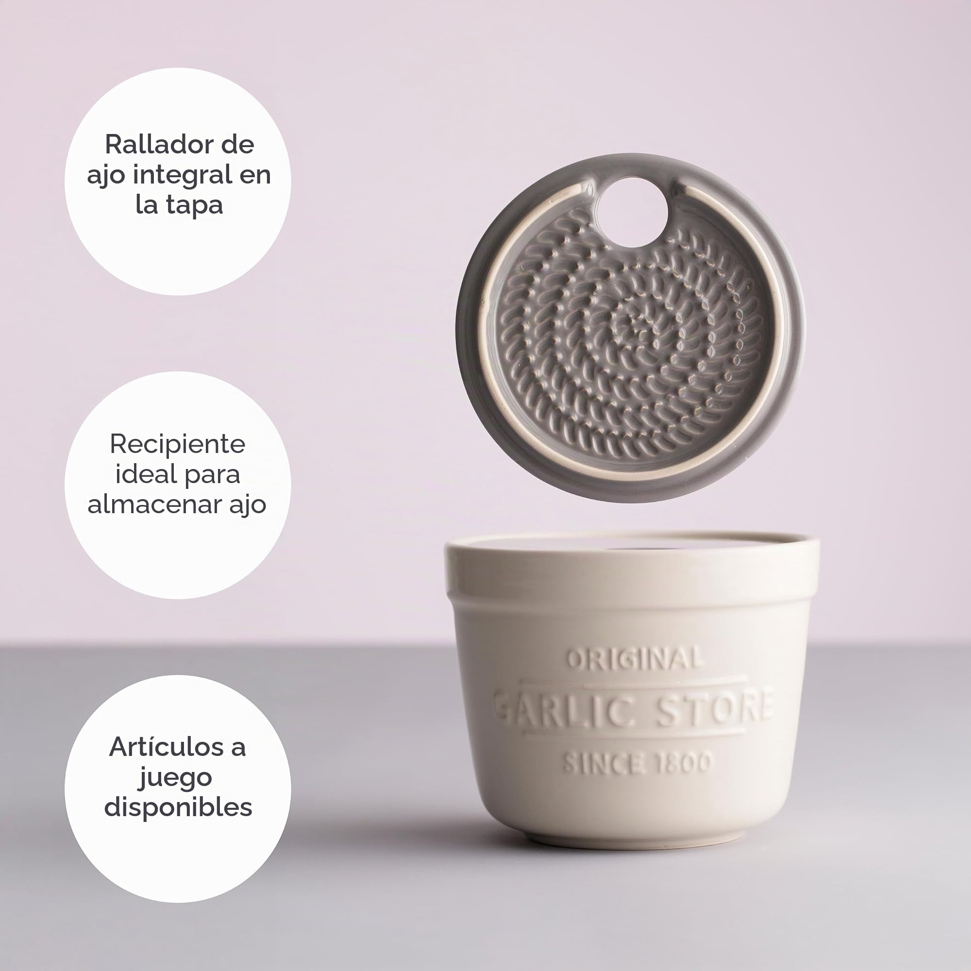 Mason Cash Innovador almacén de ajo y rallador de cocina