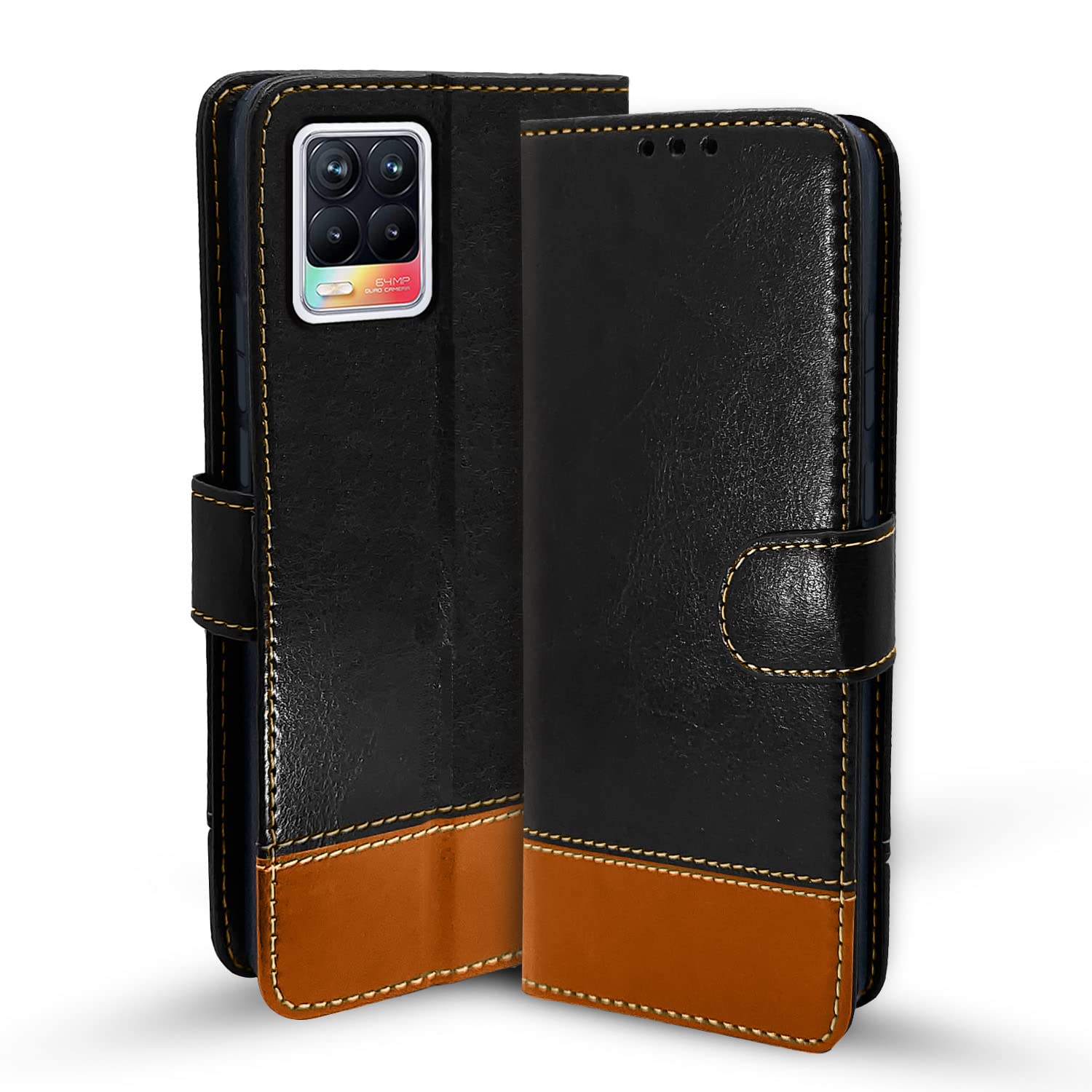 See full amazon price history chart for Pikkme Realme 8 4G / Realme 8 Pro Flip Cover | Dual-Tone PU Leather Finish | Wallet Style & Stand | Magnetic Flip Case for Realme 8 4G / Realme 8 Pro (Black & Brown) Pikkme Realme 8 4G / Realme 8 Pro Flip Cover | Dual-Tone PU Leather Finish | Wallet Style & Stand | Magnetic Flip Case for Realme 8 4G / Realme 8 Pro (Black & Brown) (B0B9NGW266) Amazon Price History, Amazon Price Tracker