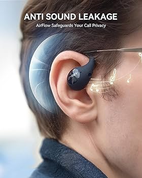 Amazon.com: EMEET Airflow Open Ear Headphones with Mic, Zoom
