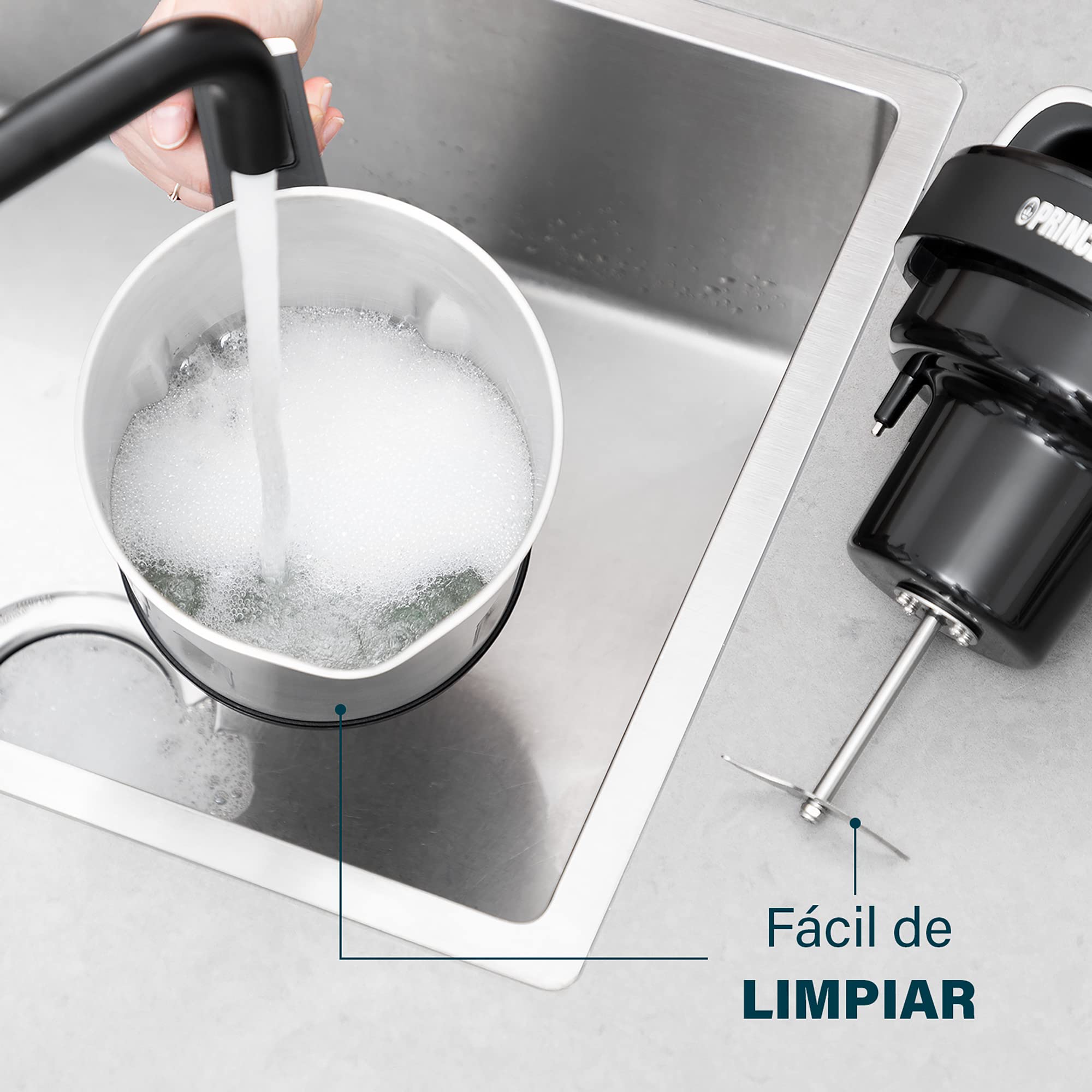 Princess Suppenmixer XL – 1,6 L – Edelstahl – 160 W – 6 Programme – 214001