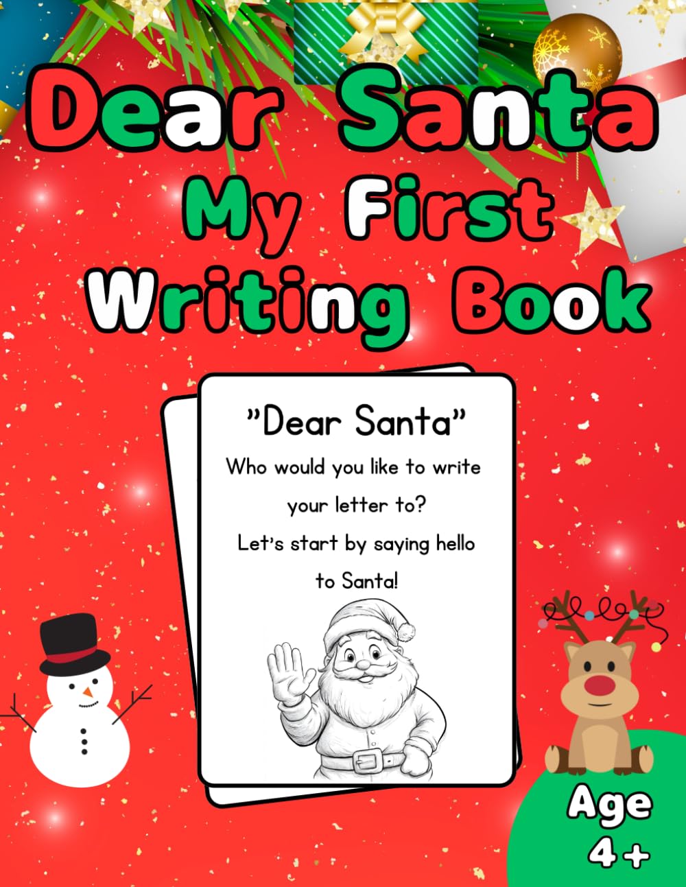 Dear Santa: My First Writing Book