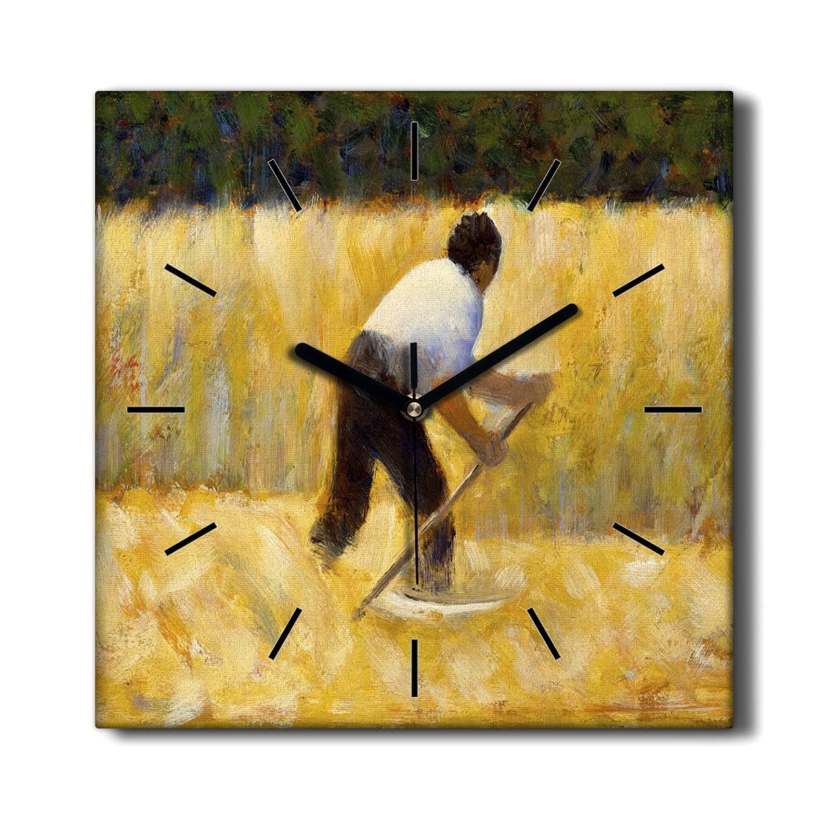 Horloge murale le salon decoration Coloray pour creer une ambiance sereine et artistique