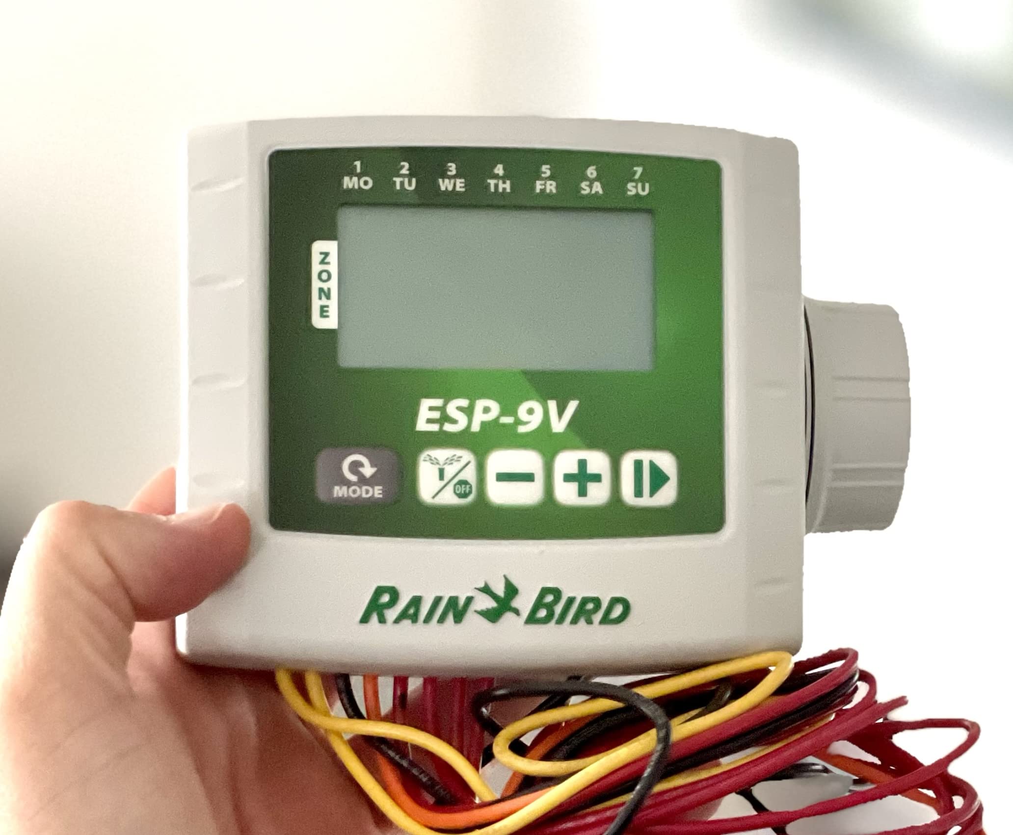 Rain Bird - Controller ESP-9 V. Programmatore di irrigazione 4 stagioni, grigio