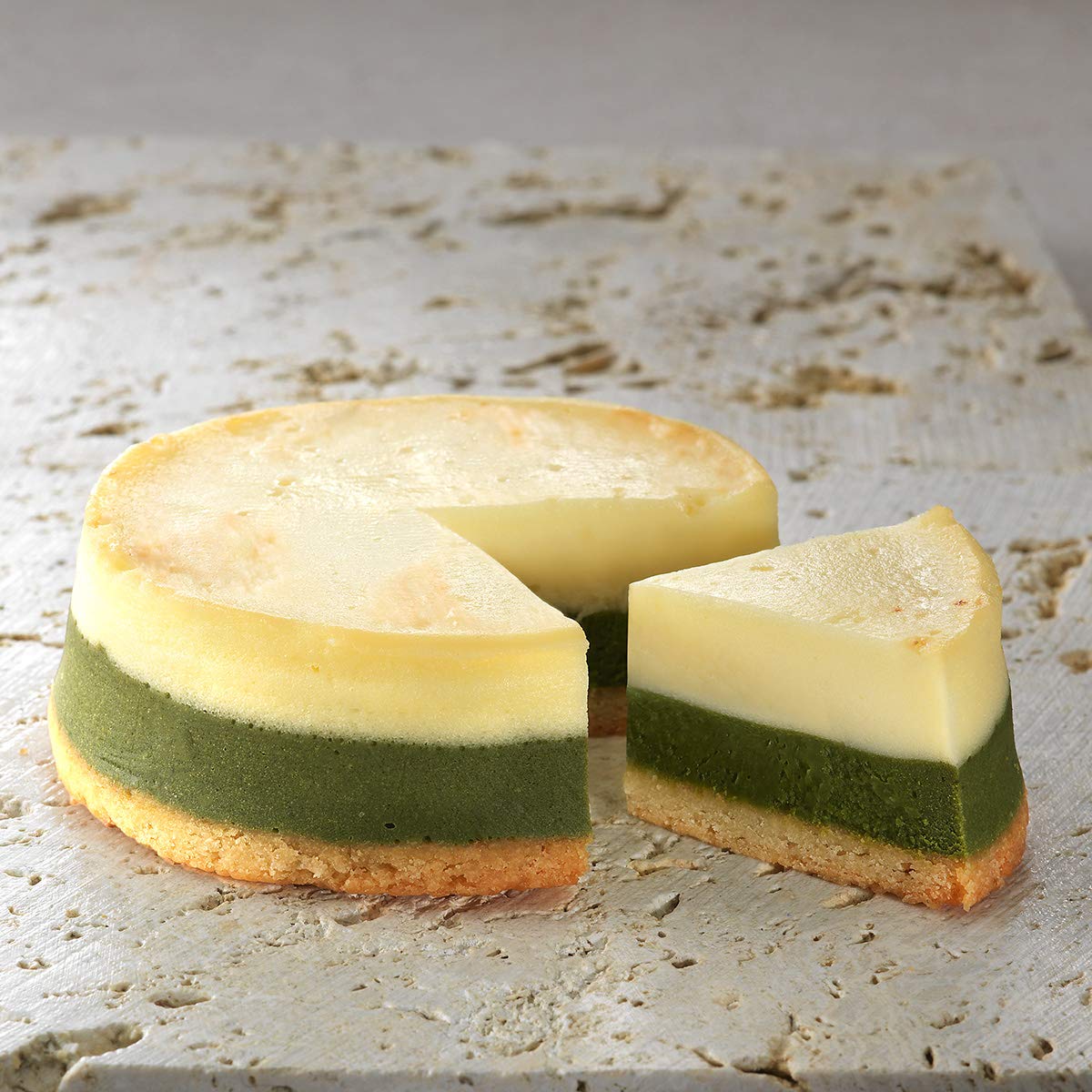 Amazon.co.jp: 京都ヴェネト 抹茶 チーズケーキ フォルマッ茶 直径9cm