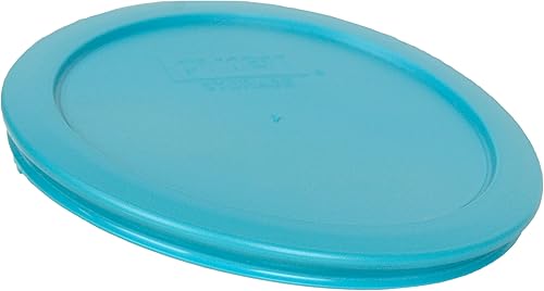 Miniatura 3 de Pyrex 7201-PC 4 tazas Surf Blue tapa de almacenamiento de alimentos de repuesto, fabricada en los Estados Unidos, paquete de 2