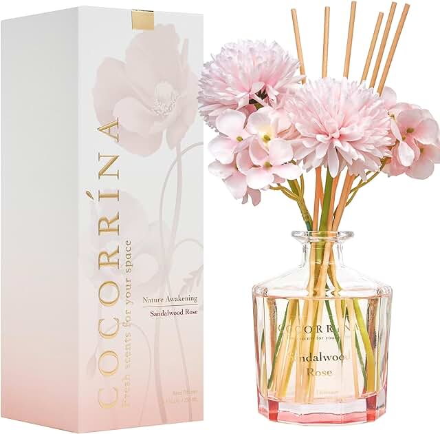 COCORRÍNA Reed Diffuser Sandalwood Rose