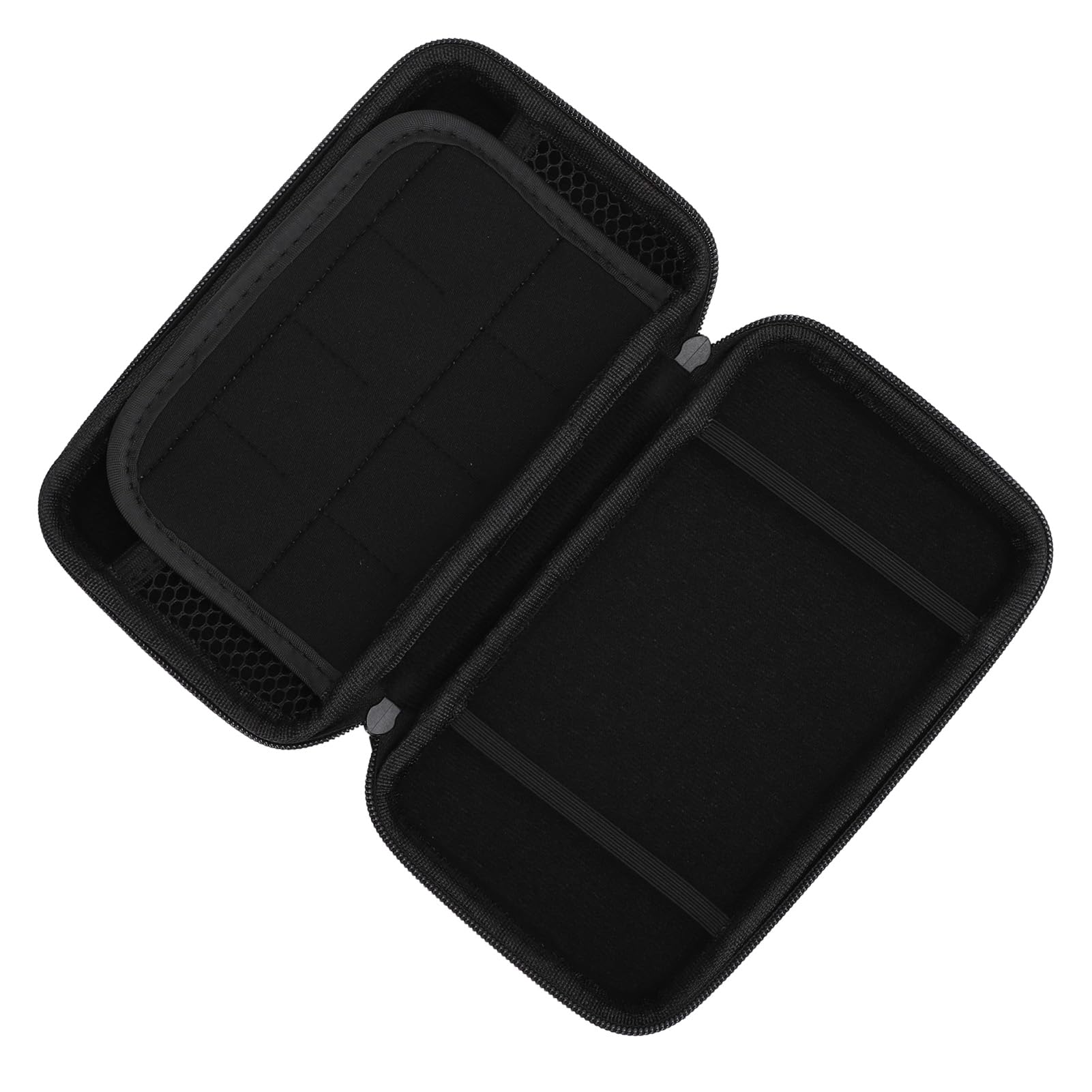 Cocoarm Pokrowiec Transportowy dla New 2DS XL 2DS LL 3DS, Twarda Etui Ochronna z 8 Miejscami na Gry, Wodoodporna Powłoka PU i Miękka Wyściółka (czerwony)