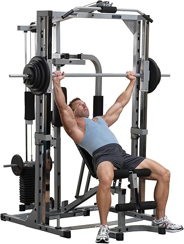 Miniatura 2 de Paquete de gimnasio de máquina Powerline PSM144XS Smith