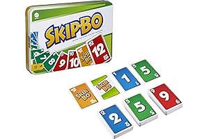 Mattel Games Skip-Bo Card Game: A Classic 2-Player Adventure