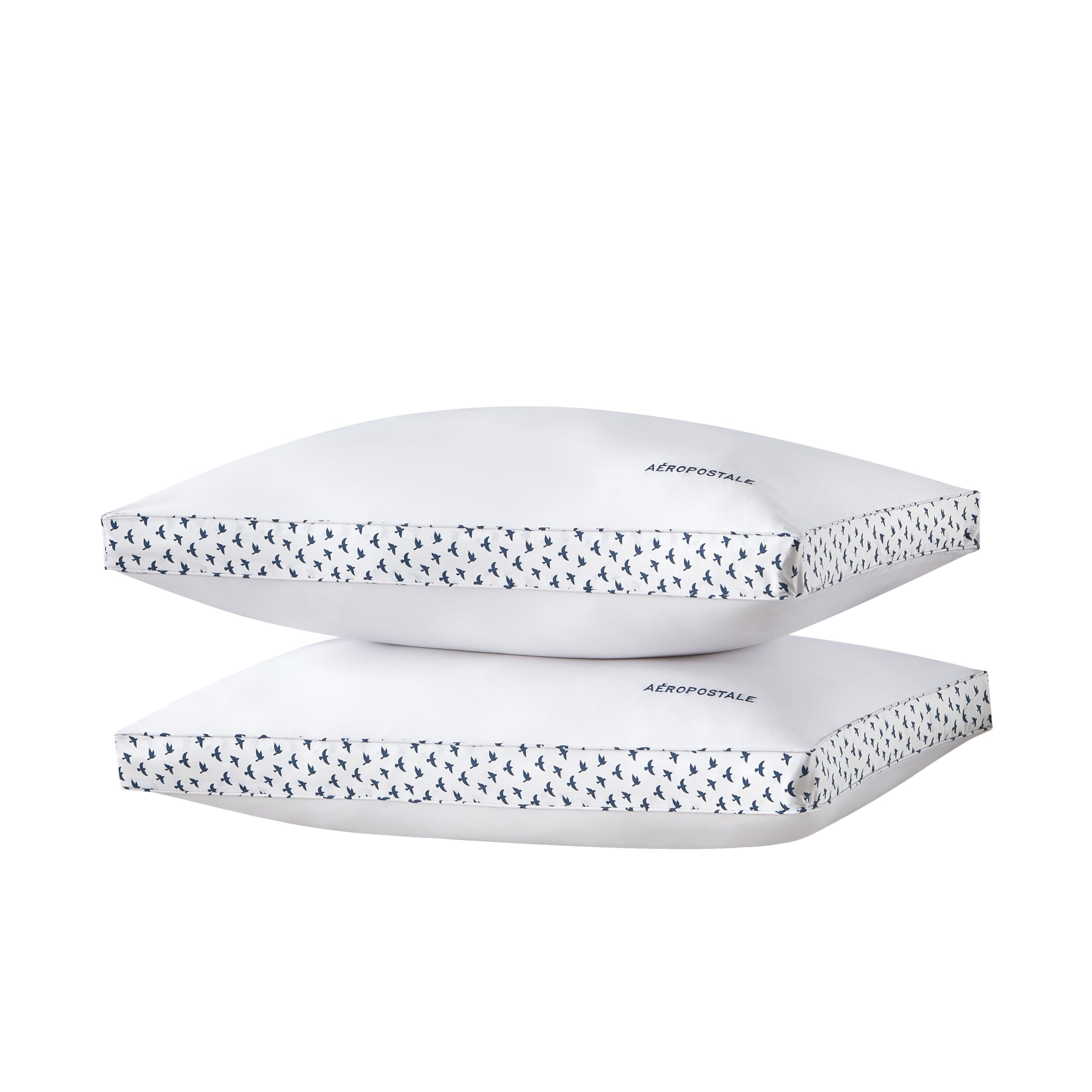 Aeropostale Gusset Bed Pillow King White