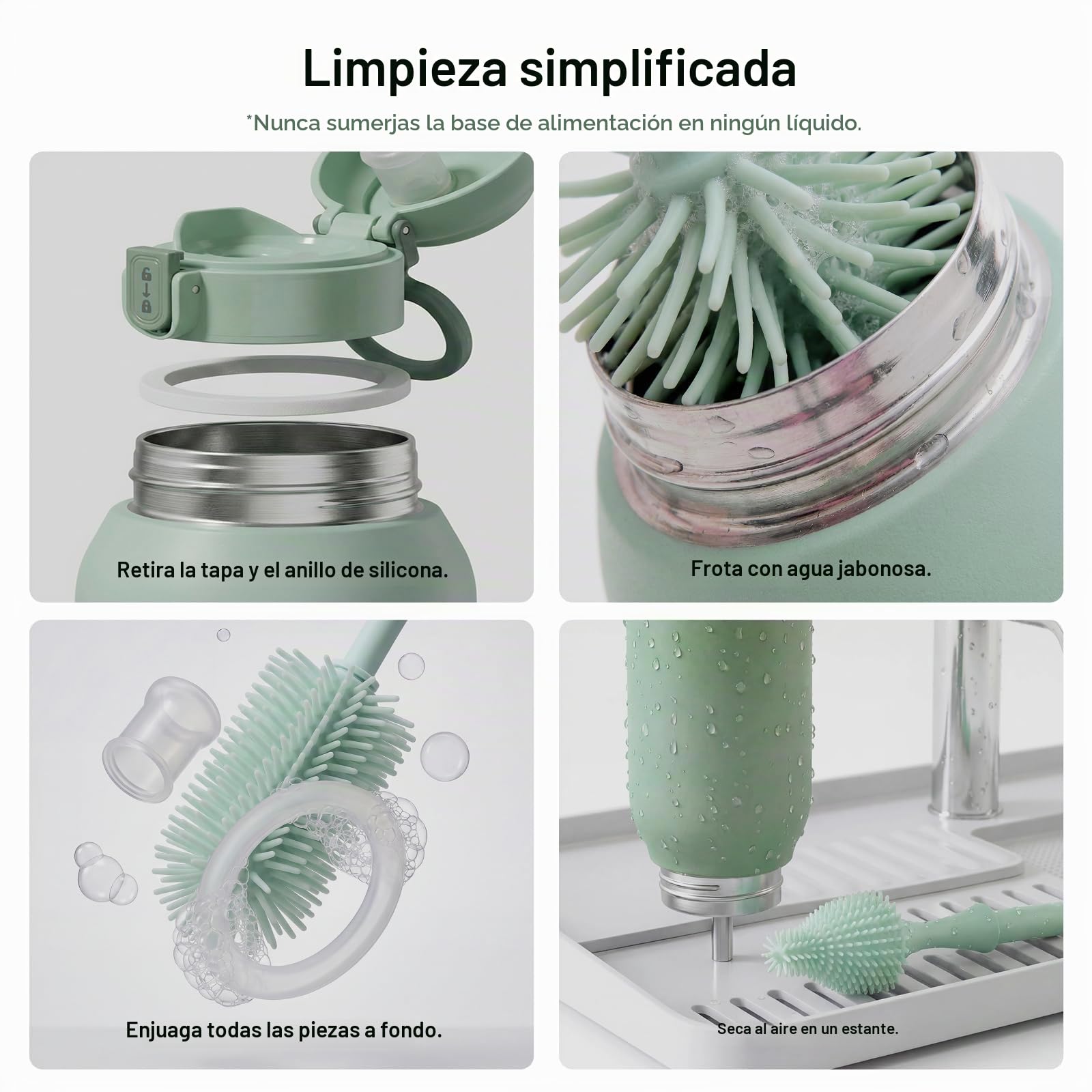 Momcozy Set Calienta Biberones MW05 y Enfriador Leche Materna CM01 500ml con Conservación de Leche Materna 24h, Portátil para Lactancia y Viajes