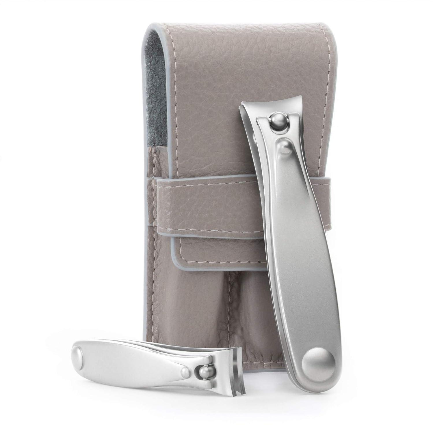 GERMANIKURE Nail Clippers Set in Gray Leather Case ââ‚¬â€œ Ethically Made in Solingen Germany, FINOX Stainless Steel Tools... - Review, Price and Buying Guide