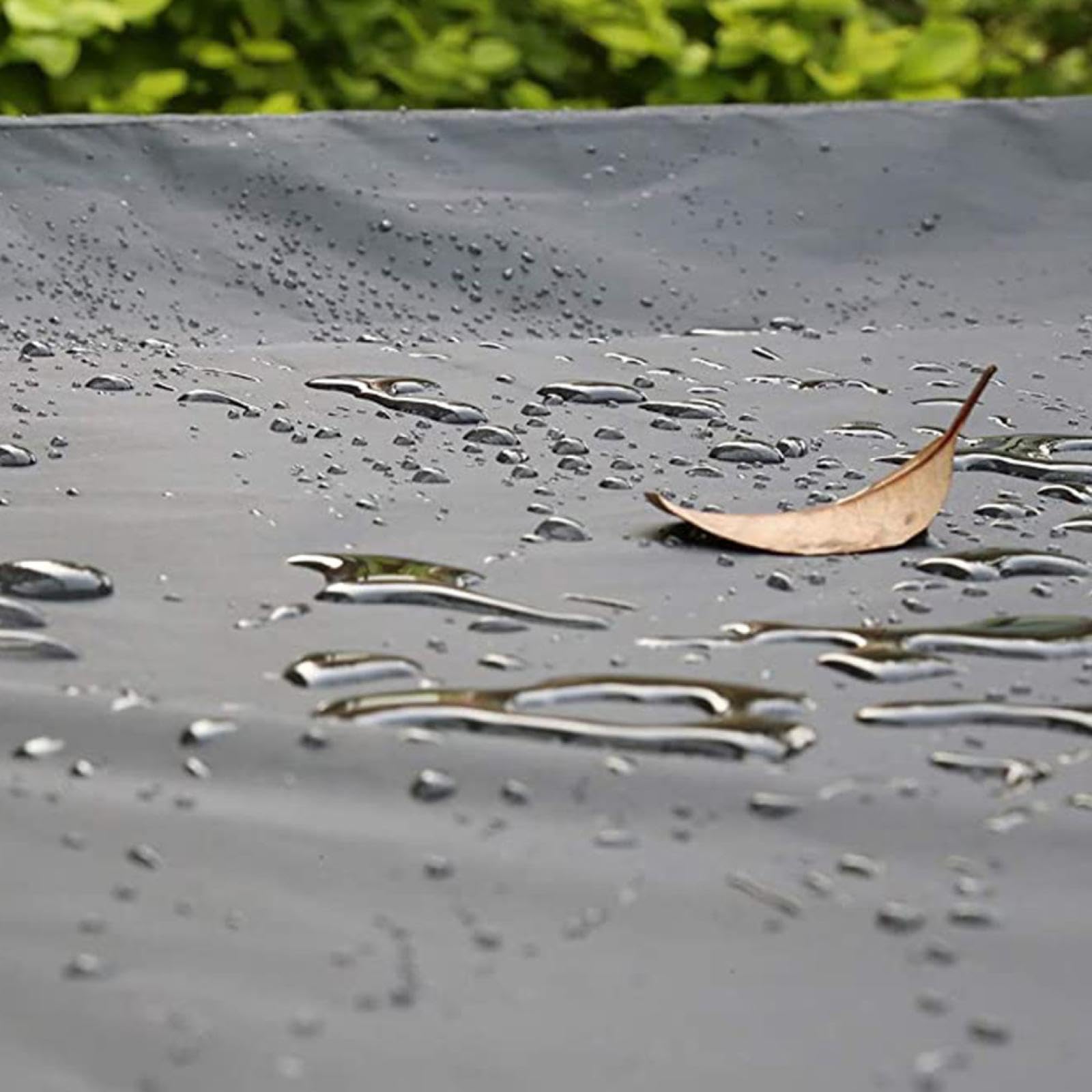 KQZVCU Beschermhoes voor tuinmeubelen, 420D Oxford-stof, dekzeil voor tuintafel, waterdicht, beschermhoes voor buiten, tuinmeubelen, voor tafel, stoel en bank, 210 x 170 x 75 cm
