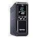 CyberPower CP1500AVRLCD3 Intelligent LCD UPS System, 1500VA/900W, 12 Outlets, 2 USB Ports, AVR, Mini Tower, Black
