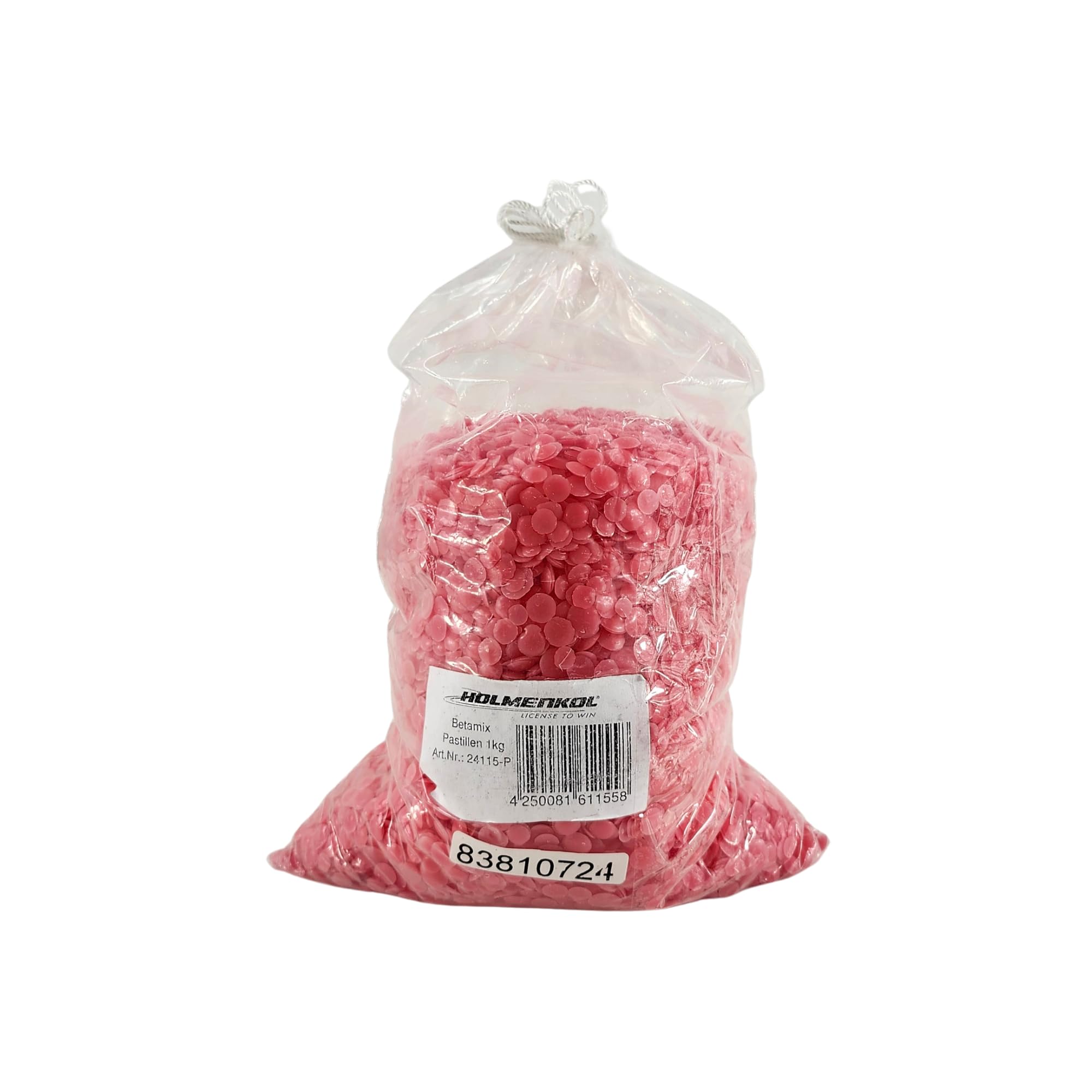 Holmenkol Unisex - Cera da Sci per Adulti, Colore Rosso, 1 kg
