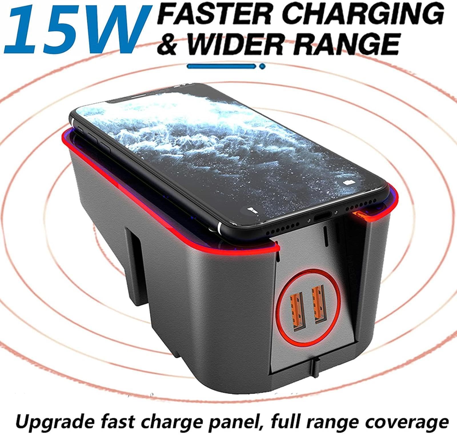 Chargeur Sans Fil Pour Voitures, Plaque De Chargement Sans Fil Pour