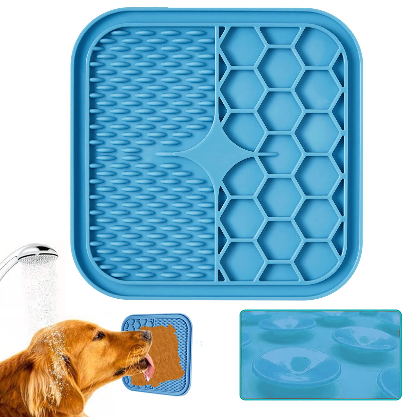 MooonGem 犬用舐めパッド ペット浴用 壁掛けシリコンスロー MooonGem 犬用舐めパッド ペット浴用 壁掛けシリコンスロー