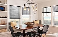 Vista 4 de LazBlinds Mini persianas horizontales de aluminio inalámbricas de 1 pulgada, persianas de filtrado de luz de tamaño personalizado para ventanas