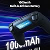 GOTOTOP controlador de juegos inalámbrico con iluminación RGB, control de movimiento, tasa de polling de 800Hz, batería de 1000mAh con 20H y giroscopio de 6 ejes para PC 7