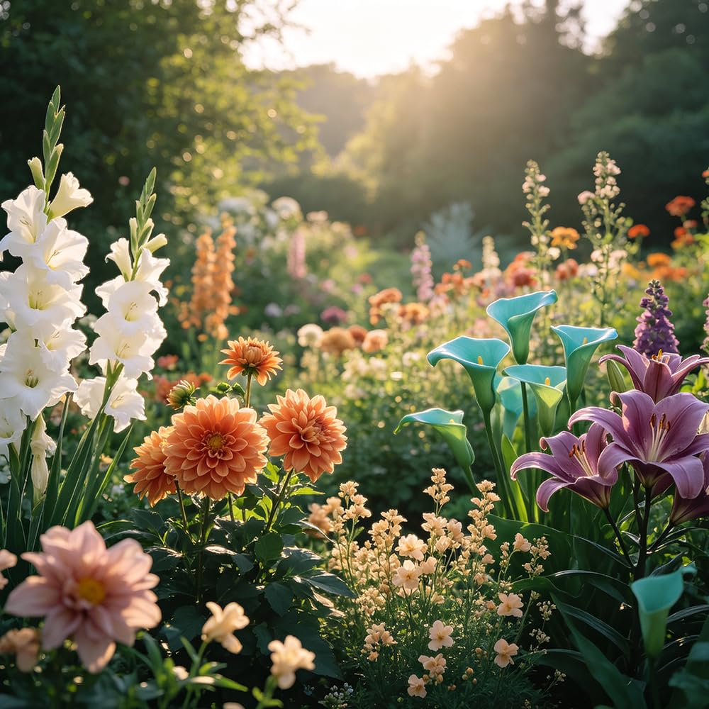 FioriRizoma multicolore - giardino copertura terreno 50Bulbi