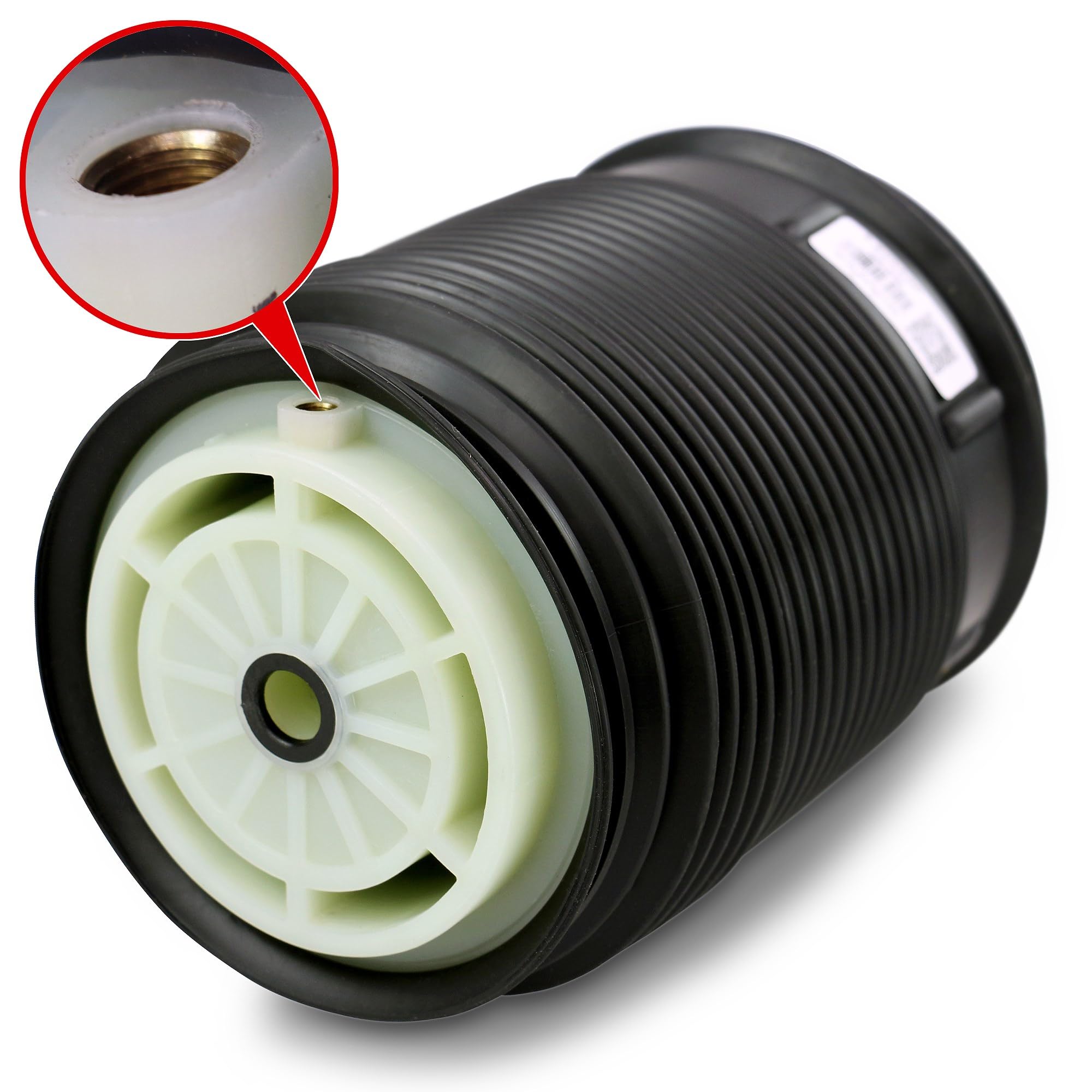 Ensemble composé de 2x soufflets de suspension pneumatique essieu arrière 40436509 Compatible avec: MERCEDES-BENZ CLS, CLS Shooting Brake, E-CLASS, E-CLASS T-Model